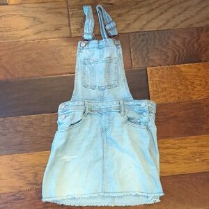 Light Blue Denim Kids Overalls